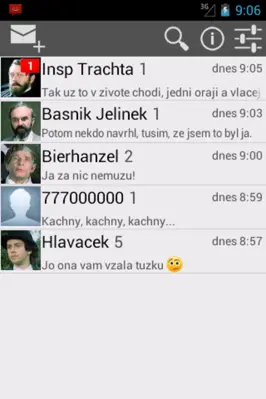 Oskárek SMS android App screenshot 6